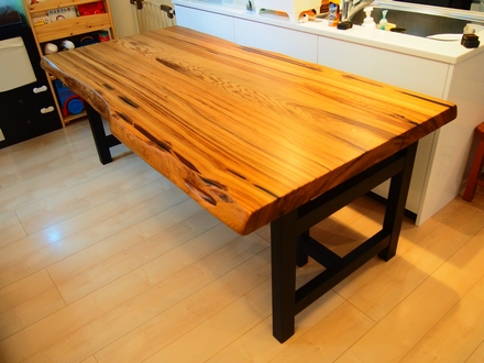 お盆セール】天然木 杉 一枚板 テーブル 無垢 すぎ 96 お盆セール
