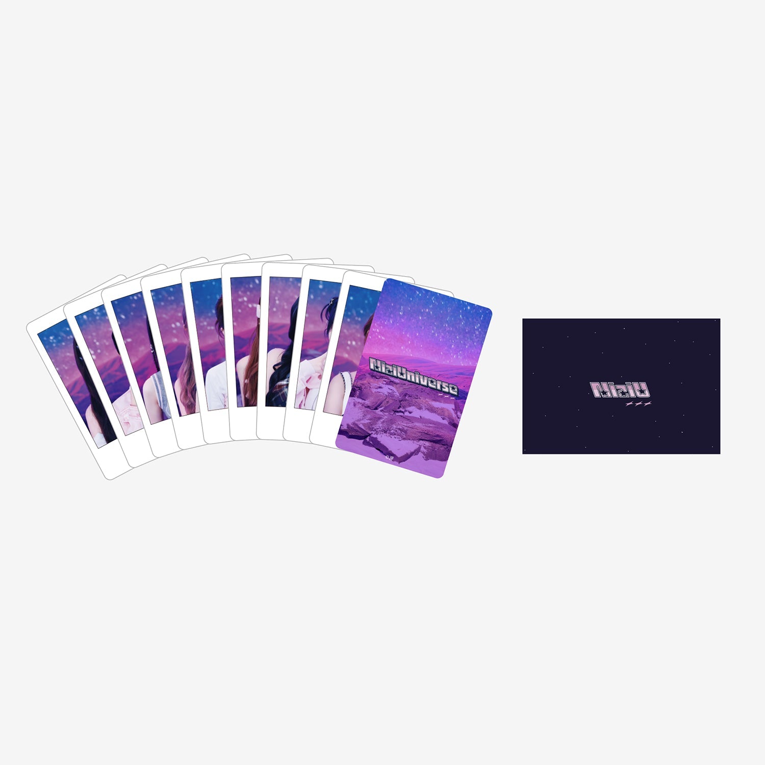 PHOTO CARD SET（9PIECES）/『NiziU POPUP STORE ｰ NiziUniverse ｰ