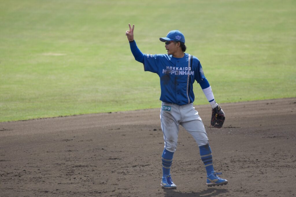 北海道日本ハムファイターズ #58 奈良間 大己（ならま たいき）の