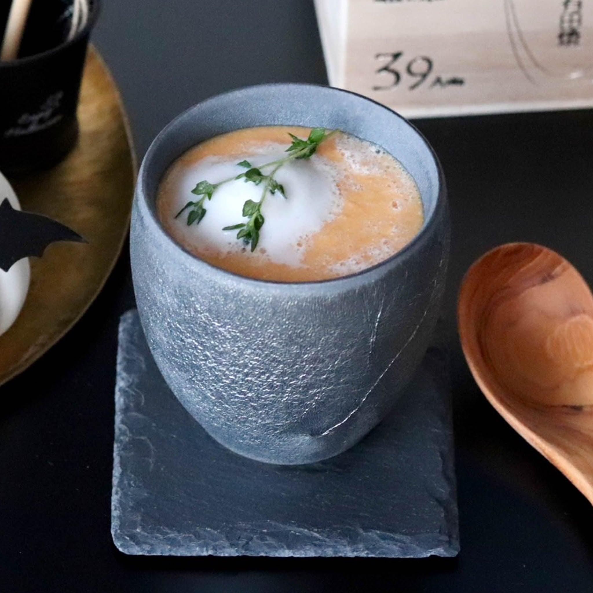 有田焼 | ダブルウォールカップ | 黒天目 | M | THREERIVERS