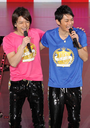 告知フライング（？）があったものの、タッキー＆翼の石巻復興ライブは