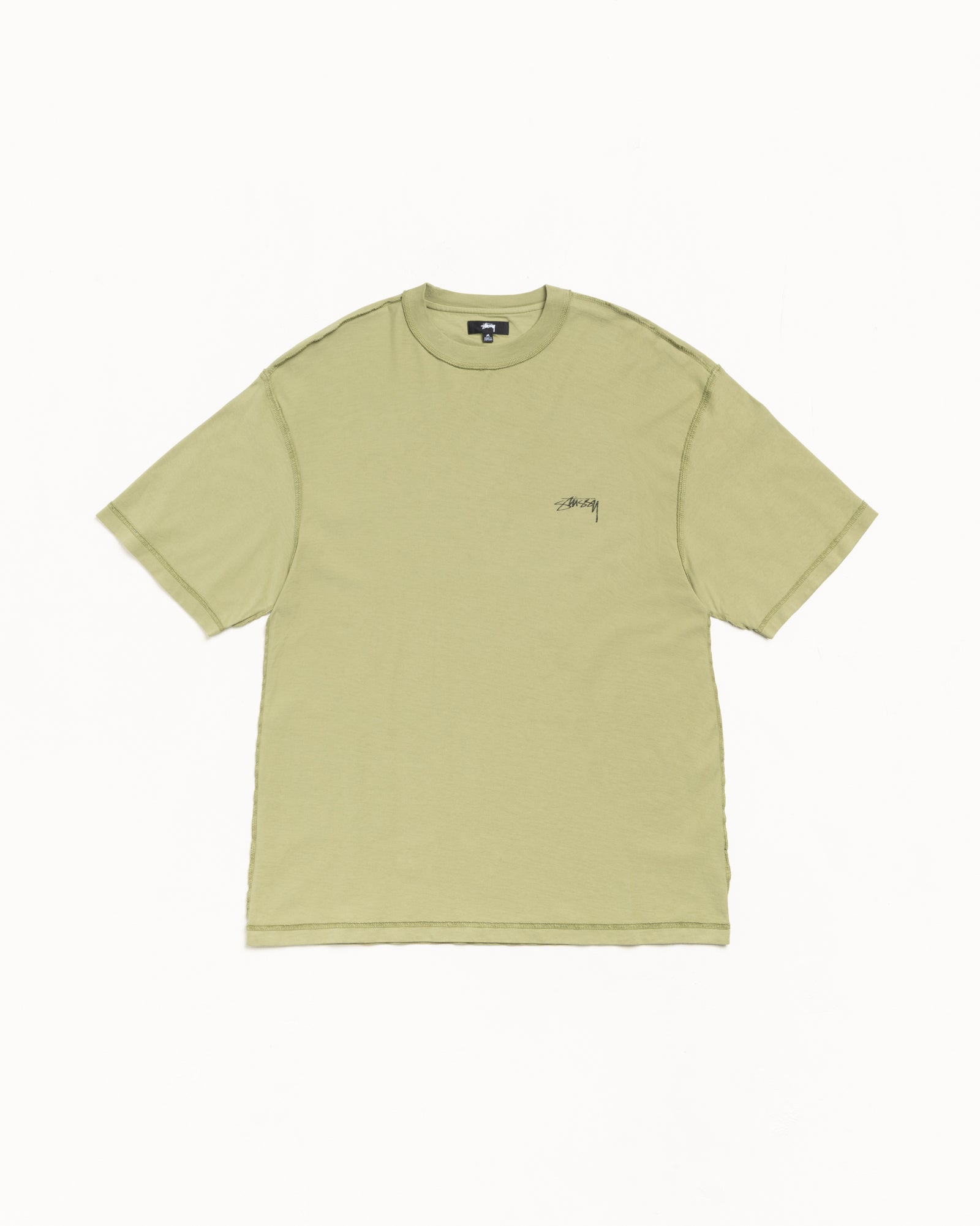 Lazy Tee – Light Olive | Tops & Shirts | Stüssy Japan