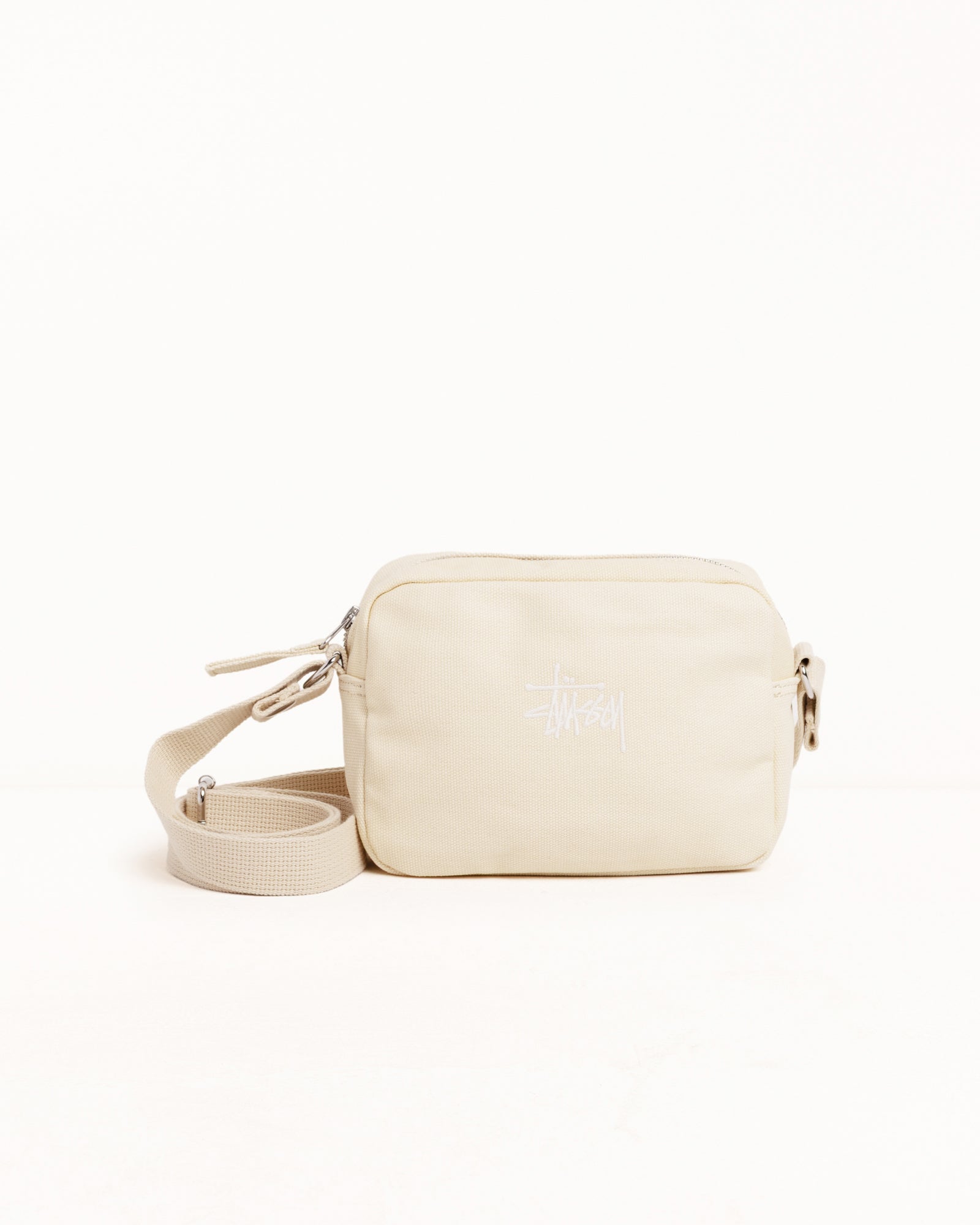 Canvas Side Pouch – Natural | Accessories | Stüssy Japan