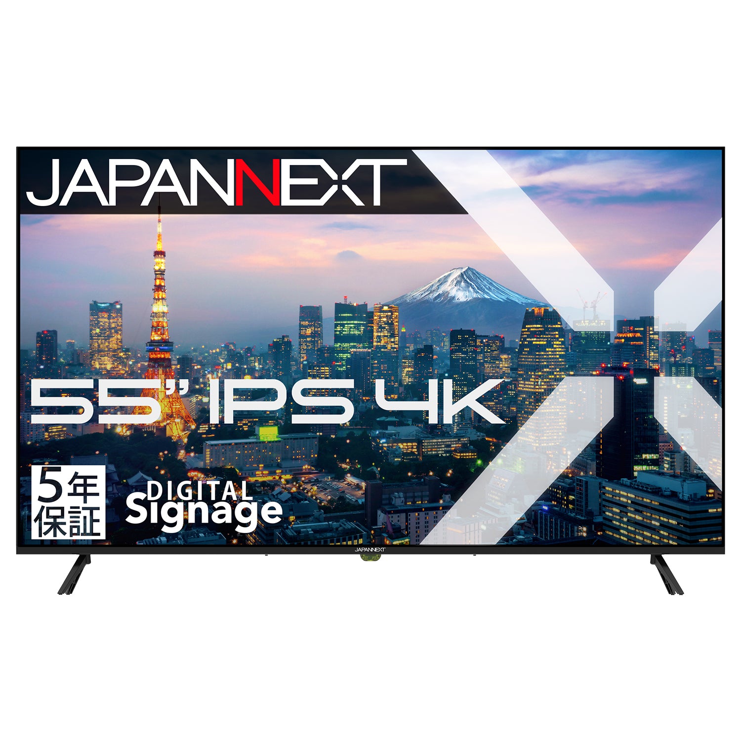 5年保証モデル】 JAPANNEXT 55インチ IPSパネル搭載 4K(3840x2160