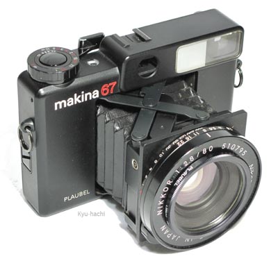 休八写真館 - プラウベル マキナ 67 / Plaubel Makina 67