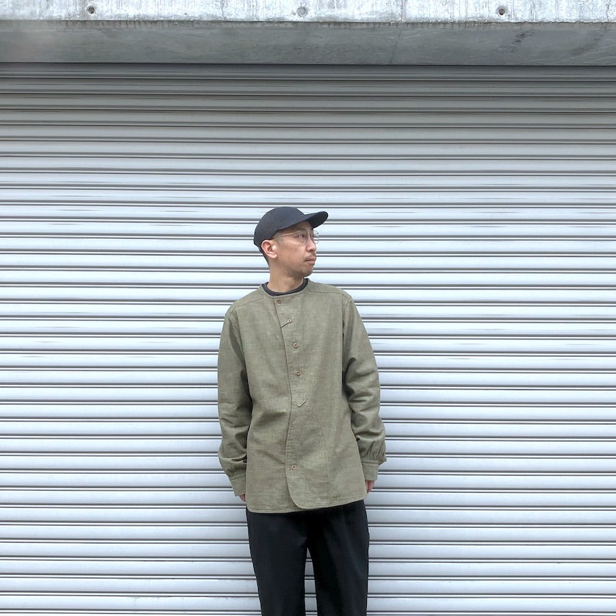 Nigel Cabourn ナイジェルケーボン FRENCH ARMY SHIRT シャツ メンズ