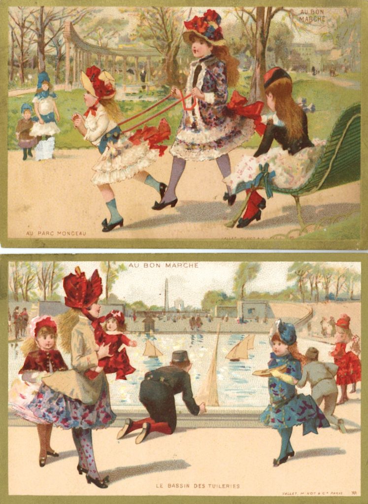 アンティークのクロモス＆ボンマルシェカードはアイデアの宝庫 | 絵本