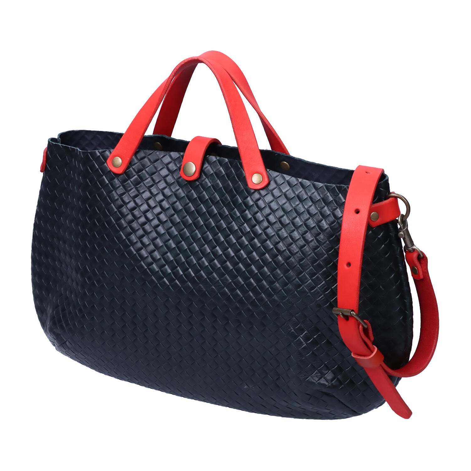 A4 牛革 限定 メッシュ型押し 2WAYバッグ | 合同会社 エイチ | Japan