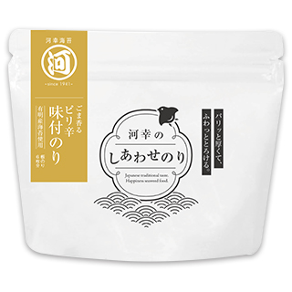 しあわせのり ごま香るピリ辛味付のり｜しあわせのり｜商品一覧 ｜河幸
