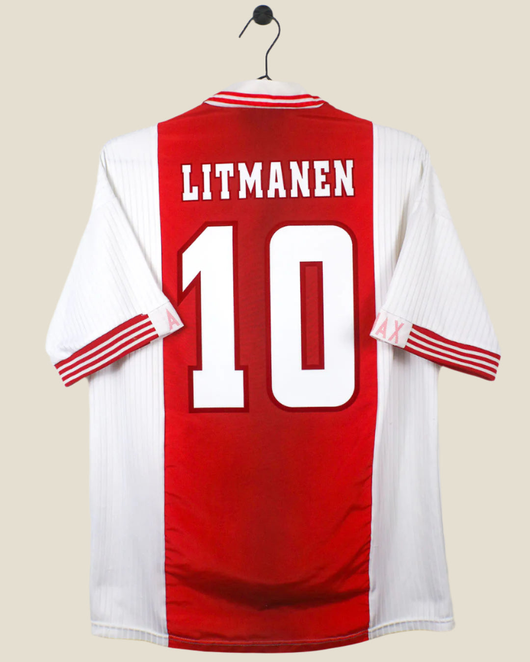 AJAX 1997/98 LITMANEN #10 HOME SHIRT (M) UMBRO – Kick Off Vintage