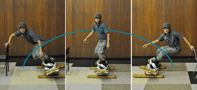 La Chaba ザ・カービングマスター 室内で出来るスノーボード