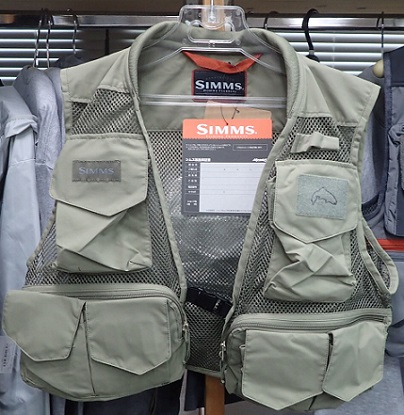 SIMMS（シムス ベスト）、トリビュータリーのベストが入荷。 - 道具屋日記