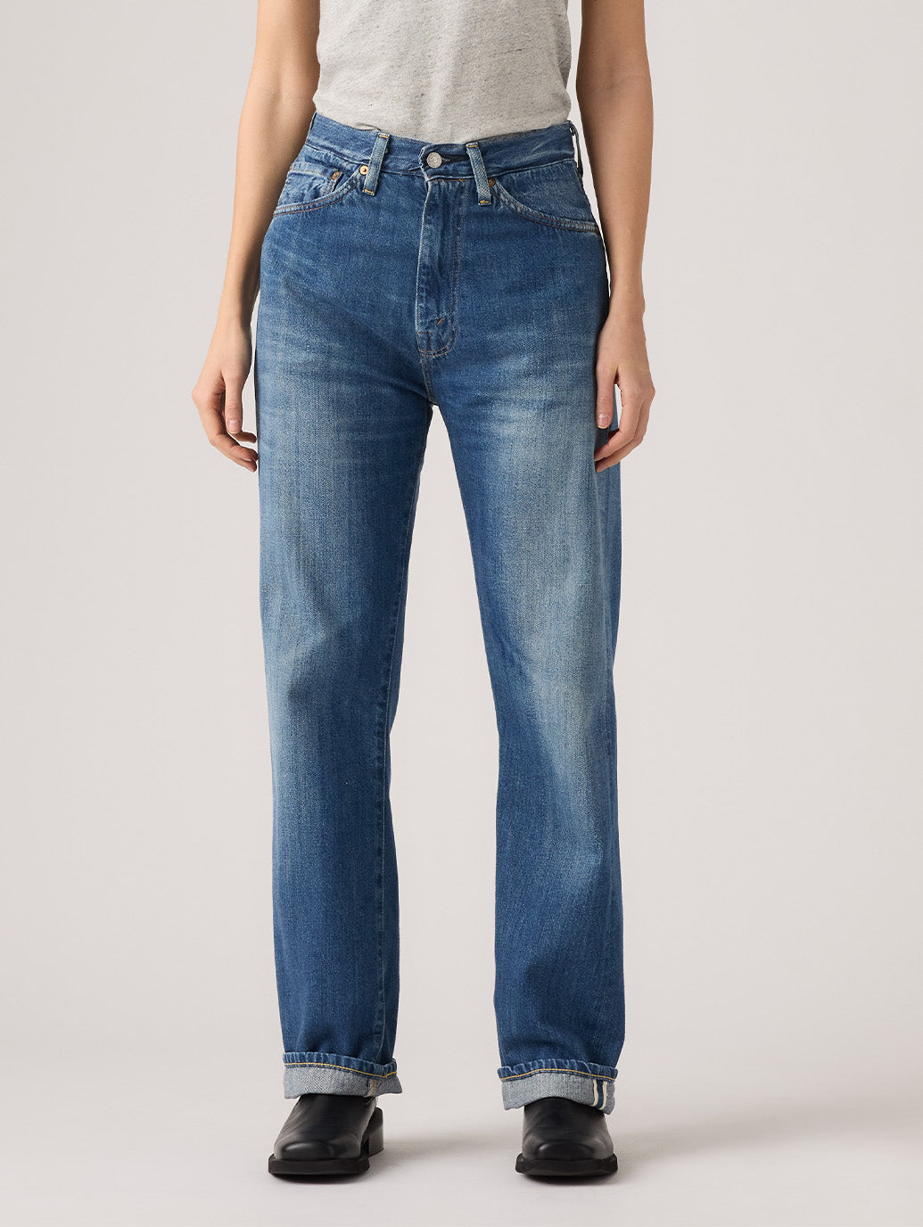 LEVI'S® VINTAGE CLOTHING 1950'S 701 ジーンズ ミディアムインディゴ