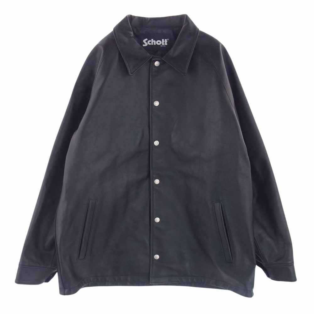schott ショット 3121026 SHEEP LEATHER COACH JACKET シープレザー