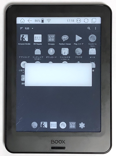 電子インク(E-Ink) 6インチ Android タブレット「BOOX Poke Pro