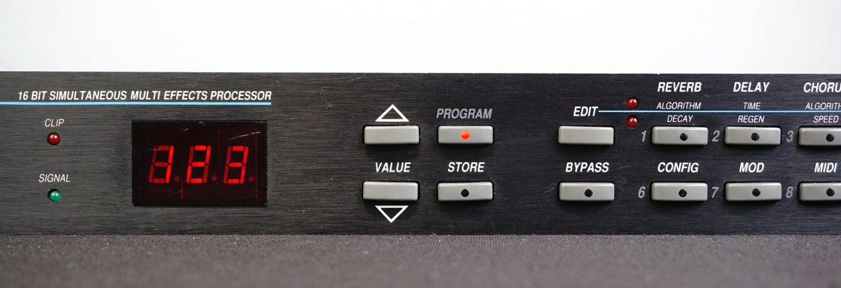 Alesis MIDIVERB III 3 Vintage Digital Reverb & Multi Effects 1U