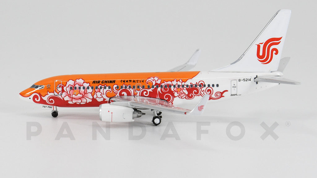 Air China Boeing 737-700 B-5214 Gold Peony Phoenix 10299 Scale 1