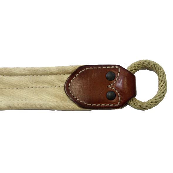 RRL ダブルアールエル ロープホールキャンバス&レザーベルト