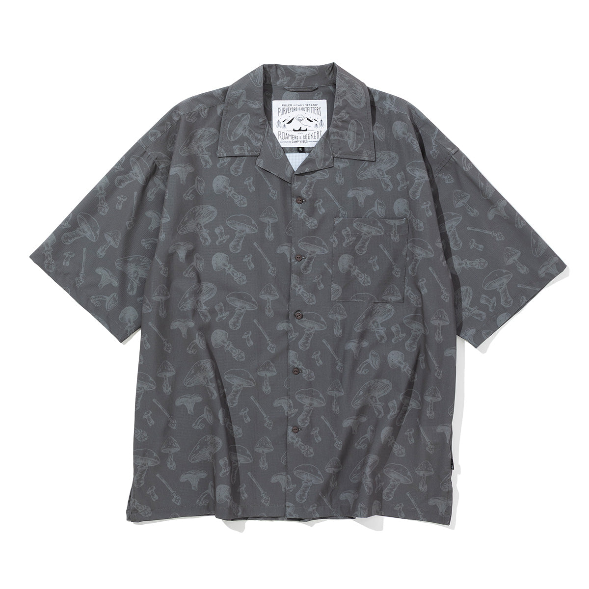 DRY BREATHABLE RELAX OPEN COLLAR SHIRT – polerjapan