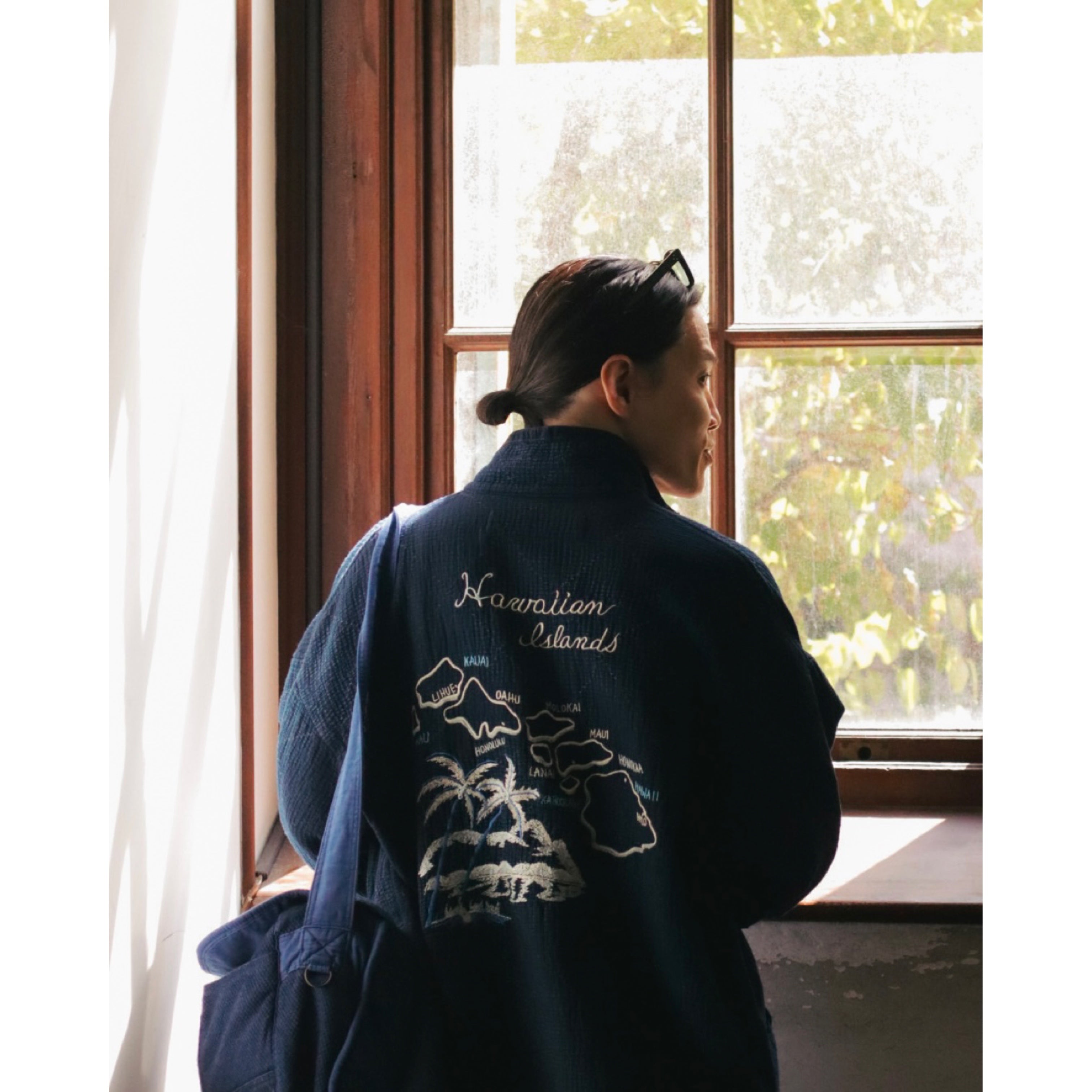 NEW SASHIKO LIGHT OLD HAWAII ZIP UP JACKET – PORTER CLASSIC KYOTO