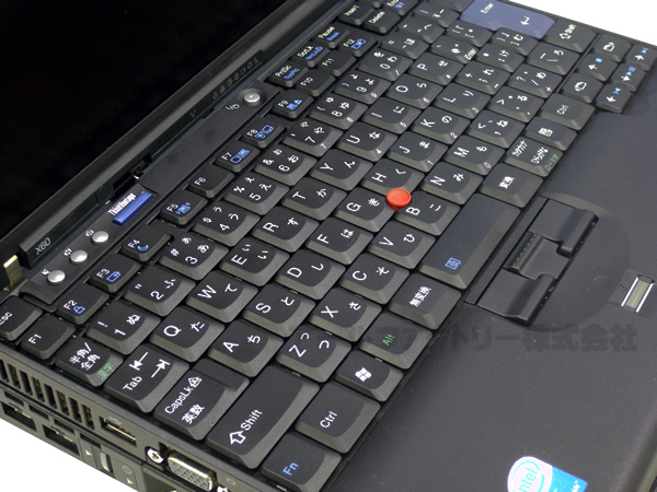 Lenovo ThinkPad X60 1706-49J 【WindowsXP Pro・リカバリ機能・DVD
