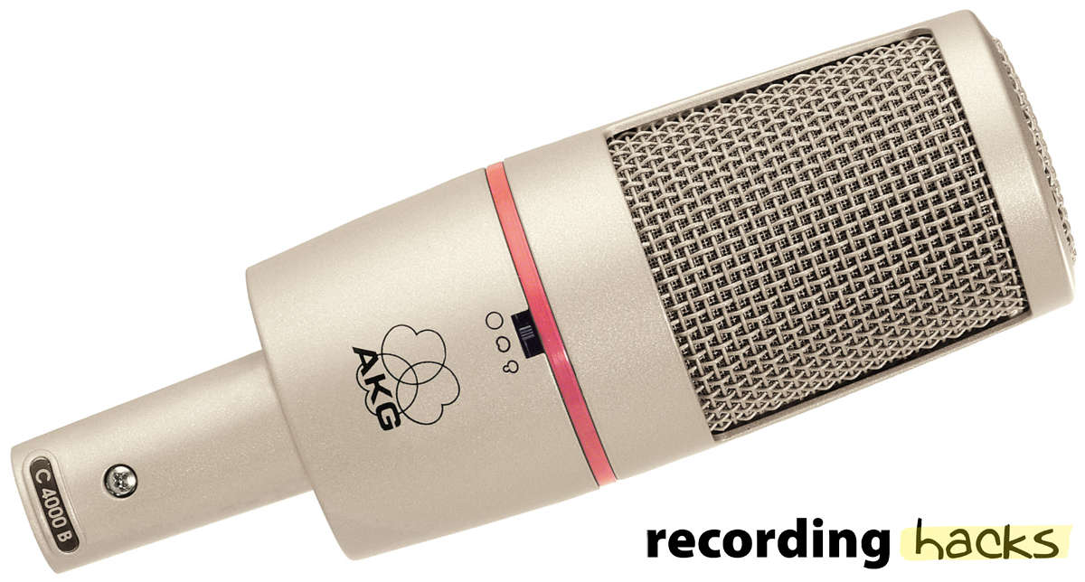 AKG コンデンサーマイク C4000B／サスペンションホルダー&ケース付き