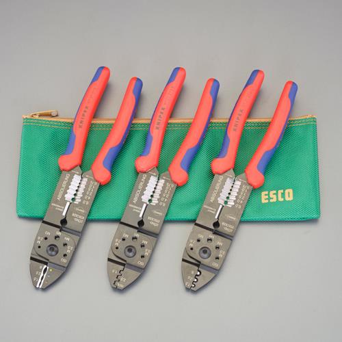 KNIPEX（ｸﾆﾍﾟｯｸｽ） 圧着ペンチセット EA538K