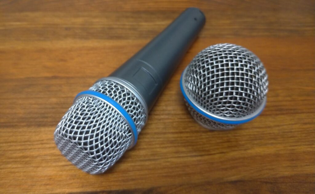 SHUREのマイクBETA 58aを57aに換装しました！ | すたじばん