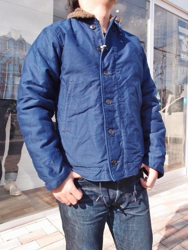 バズリクソンズ×シュガーケーン・インディゴN-1デッキジャケット