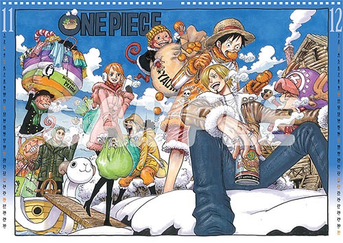 CDJapan : ONE PIECE (Shueisha Comic Calendar 2017) Shueisha BOOK