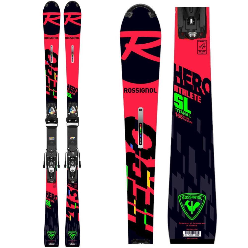 Rossignol Unisex Hero Athlete FIS SL Factory (R22) Race Ski + SPX