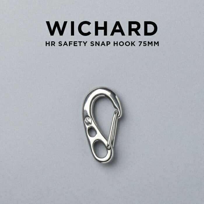 WICHARD HR SAFETY SNAP HOOK 75MM 2381