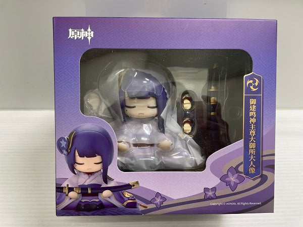 中古】【未開封】【海外製】原神 御建鳴神主尊大御所様像 完成