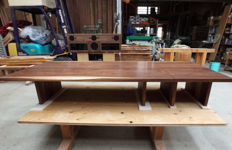 ウォールナット無垢材2分割の座卓 | 株式会社辻ウッドテクニカル