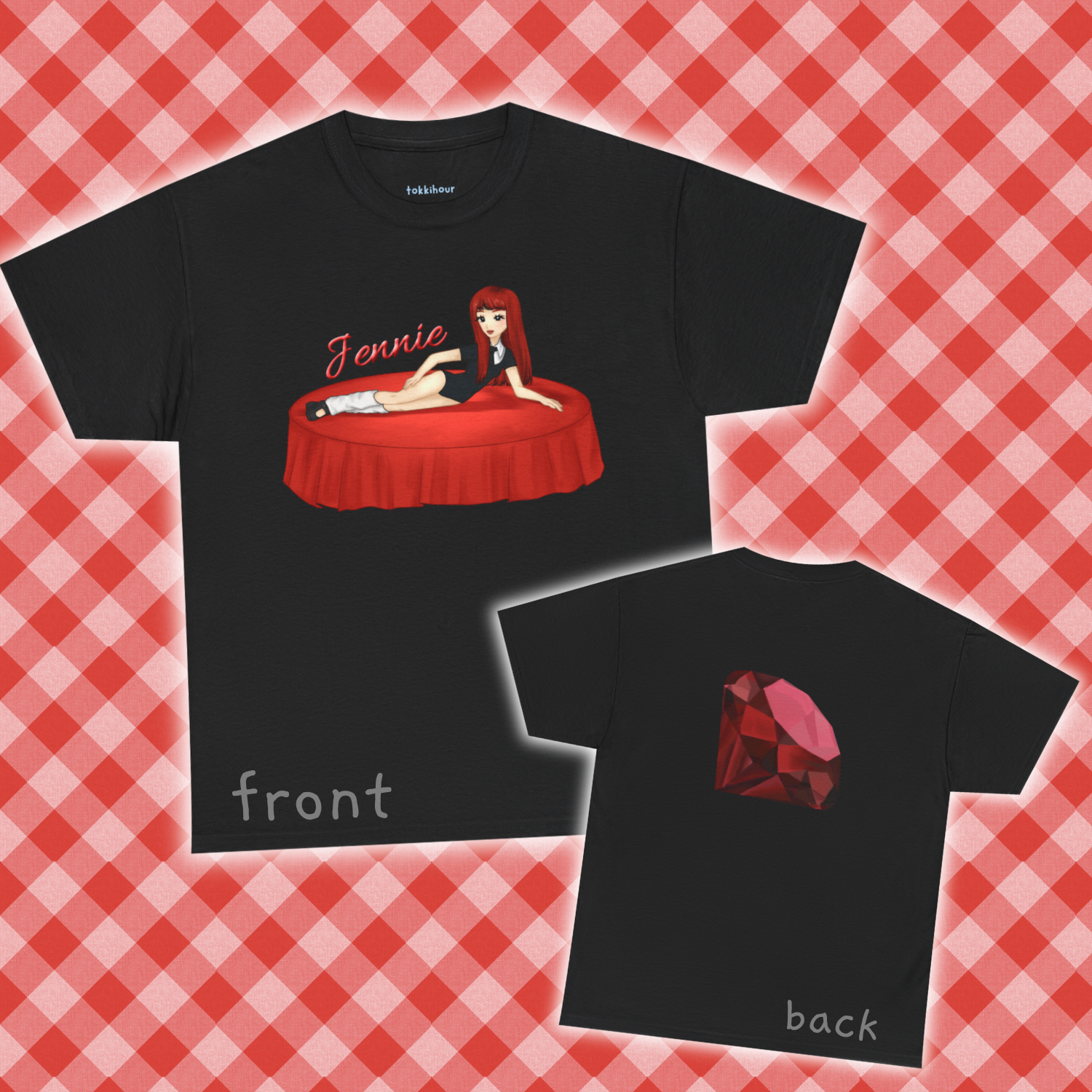 JENNIE Short Sleeve Shirt | Ruby – Tokkihour