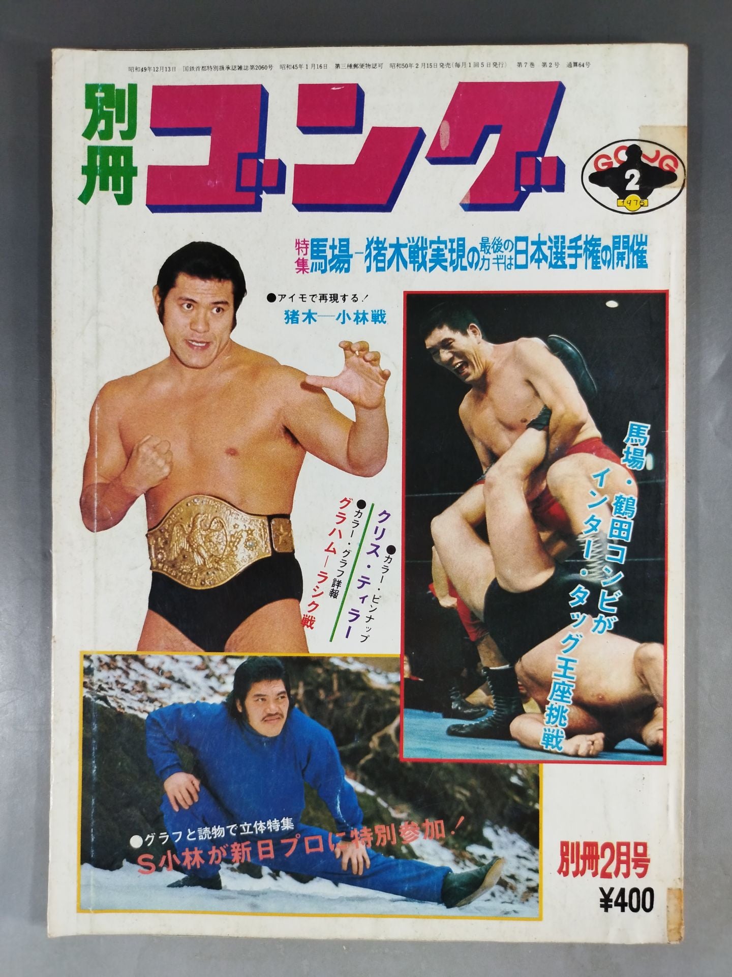 別冊ゴングVol.7 No.2 – 闘道館