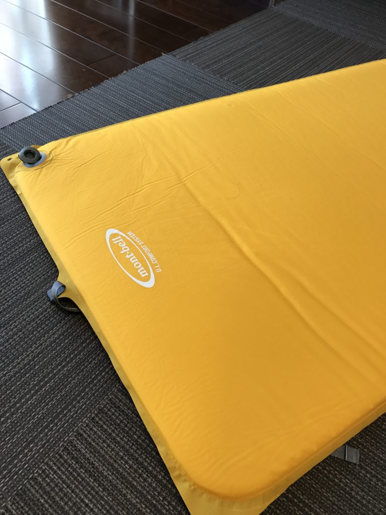 モンベルのインフレーターマット購入！ | trip from Okinawa