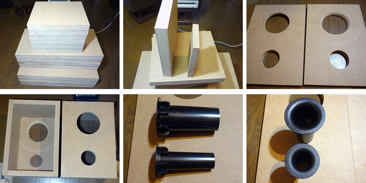 自作スピーカー No,6 まんまBOSE仕様 11.5cmフルレンジ