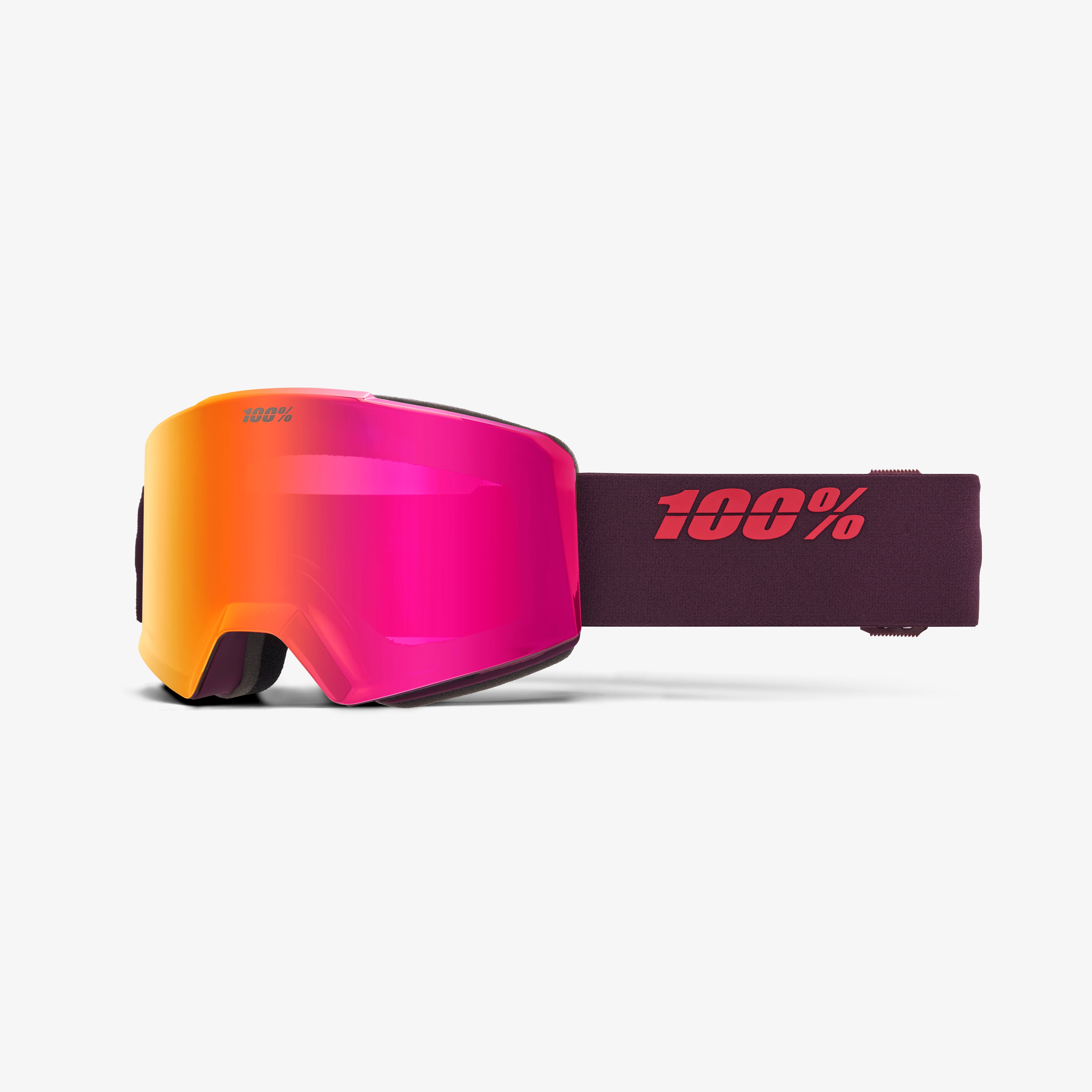 NORG Goggle Deep Cherry – 100%