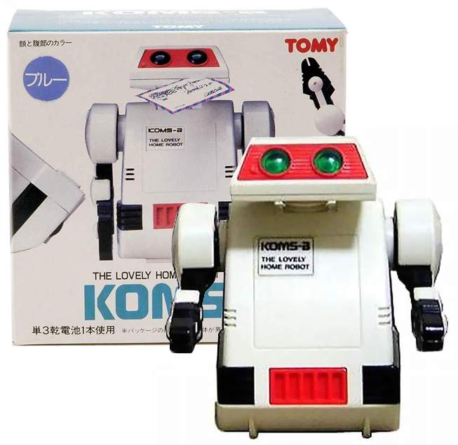 Flipbot, Koms-B by Tomy - The Old Robot's Web Site