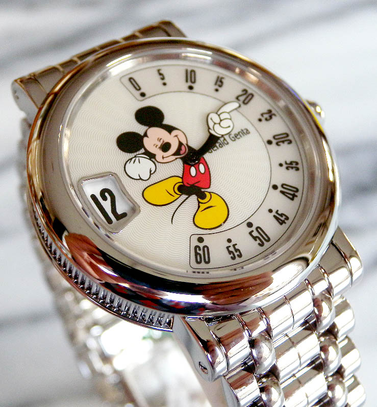 ジェラルド ジェンタ レトログラ-ド ファンタジ- ミッキーマウス M10