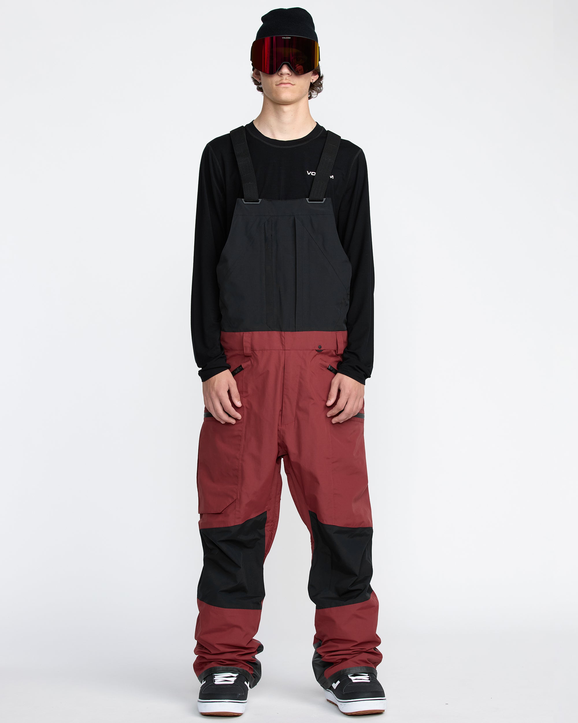 Rain Gore-Tex Bib Overall - Burnt Red - Men - Volcom EU – Volcom