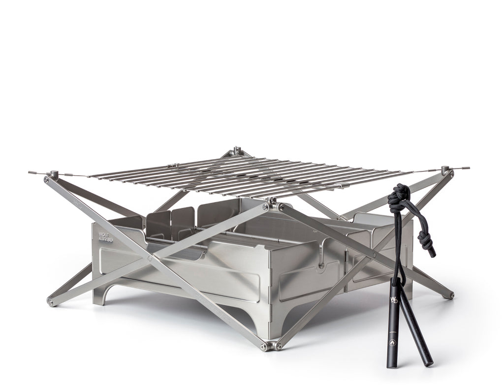 Campfire Trio – Wolf and Grizzly