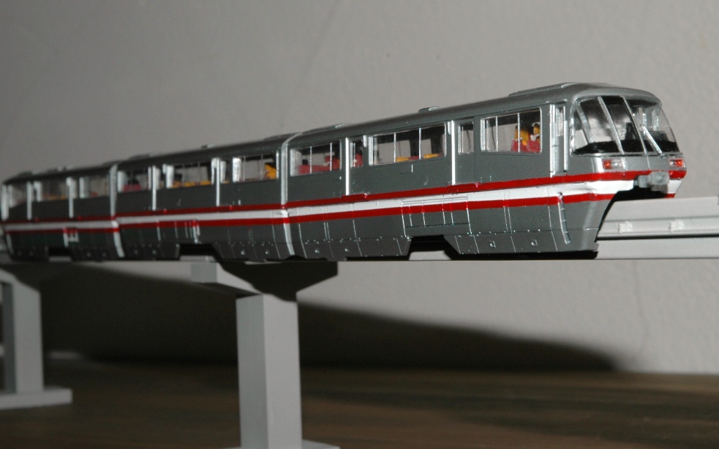 名鉄犬山遊園風モノレール（ディスﾌﾟﾚイモデル）