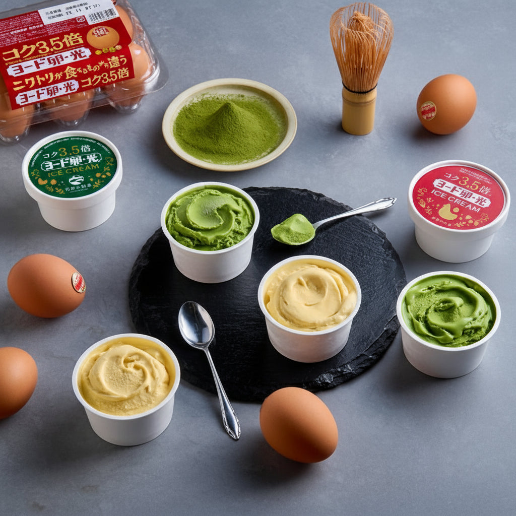 期間限定】ヨード卵・光のコクを感じる濃厚アイスクリーム – そもそも