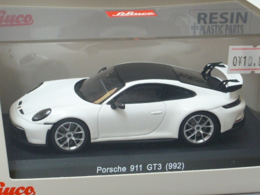 ポルシェ911 GT3(992) ホワイト [ミニカーショップ ゼロクラフト]