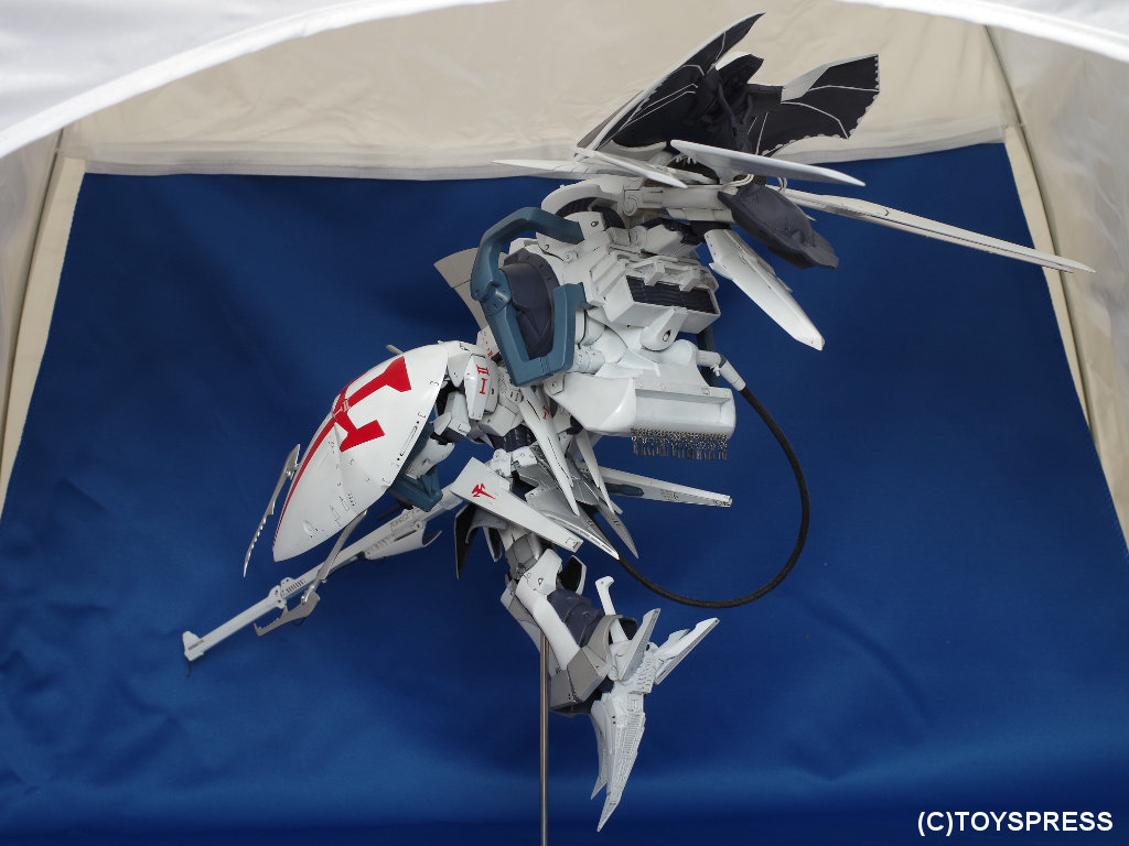 レッドミラージュ・ブーメランユニット(WAVE 1/100) - 完成画像