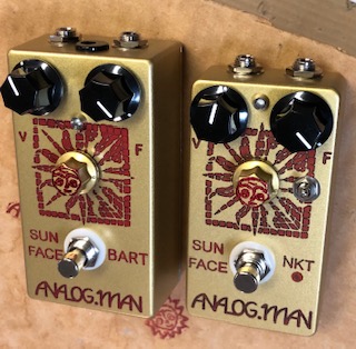 Analog Man Sun Face Fuzzface fuzz pedal