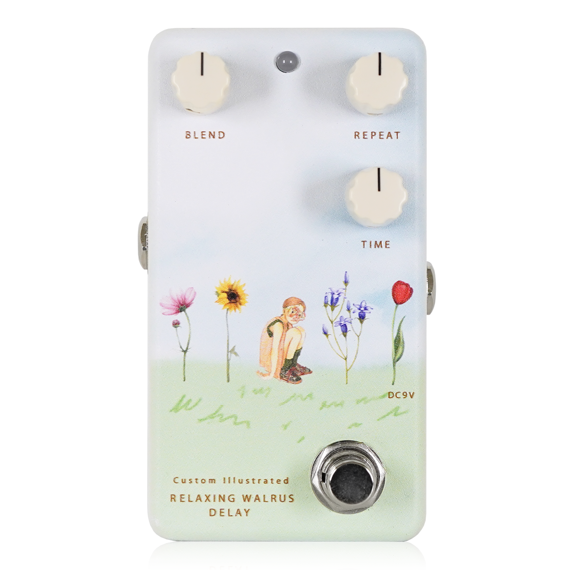 Custom Illustrated / RWD yung kai #03 wildflower – Animals Pedal