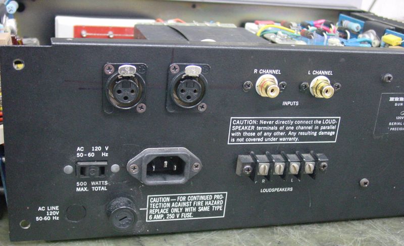 オーディオ修理｜マランツ Marantz Model-250M パワーアンプの修理 その2